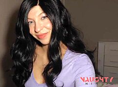 My girlfriend skips anal so I FUCK her step-mom's big tits MILF ass