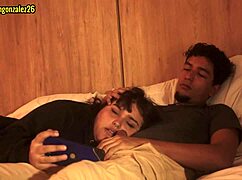 Watching Movie With Stepbrother Leads To Accidental Blowjob