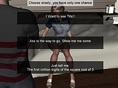 Playing rough roleplay as Matt and the bus stop girl, leading to creampie.