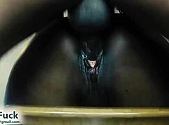 Fucking Ebony Pussy With Monster Cock