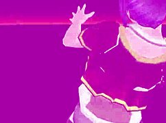 In the game, we face the hidden boss in a tough fight.