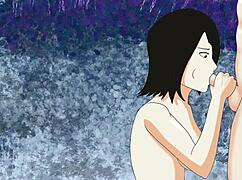 Mikasa Giving Head And Getting Nailed In Cave