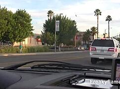 A teen 18+ with shaved pussy gets anal and facial in a not daughter scenario