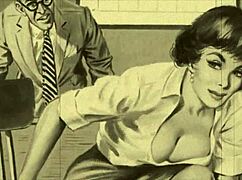 Bold Vintage Erotic Drawings From Antique Cartoon Anime Hentai Era