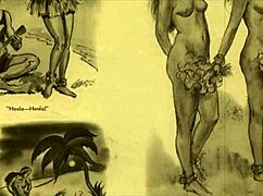 Bold Vintage Erotic Drawings From Antique Cartoon Anime Hentai Era