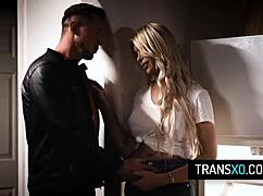 tranny babe pounded hard in wild doggystyle