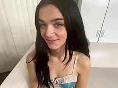 Massive cock guy Rome Major destroys pink pussy hard. Then he cums all over! 💦