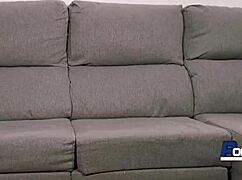 preciosa joven mulata 21 años follando en casting con victor bloom, big natural tits bouncing.