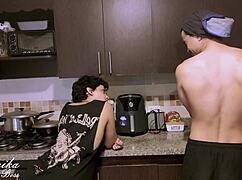 Step cousin advances, fucked in bathroom