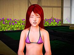 Exploring my new family in this intriguing cartoon game episode 442