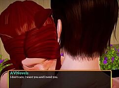 Exploring my new family in this intriguing cartoon game episode 442