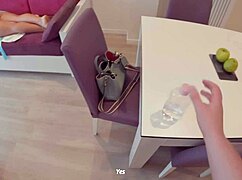 Stepmom asks for a back massage, gets anal from stepson unexpectedly