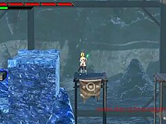 Pretty Blonde Engages in Detailed Hentai Gameplay with Wizard Lilia