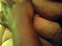 Close-Up Of Curvy Figure In Interracial Scene