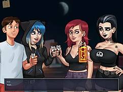 summertime saga episode 115 features small tits in game