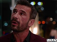 Gorgeous Model Elsa Jean Rides Cock with Intense Handjob and Facial Cum Blast