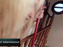 Horny Blonde MILF Gets Anal Fuck with Cunilingus!