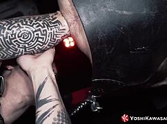 Yoshikawasakixxx - Asian Yoshi Kawasaki takes a hard fisting. His body shakes with every deep thrust.