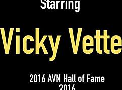 Vicky Vette and Charlee Chase Devour Wet Lesbian Pussy.