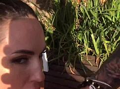 Lilu Moon sensually deepthroats monster cock to creampie.