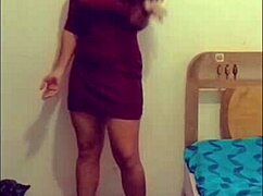 I received a santa claus woman to fuck this christmas, admiring her venezuelan ass and big cock