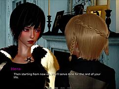 My bully is my lover in anime game