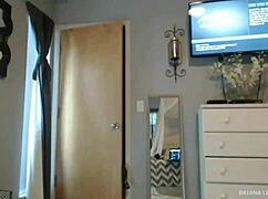 BRIANA LEE MASTURBATES HER NATURAL TITS ON WEBCAM