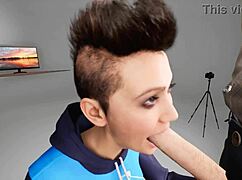 Deepthroat Blowjob in 3D Anime Hentai Trailer