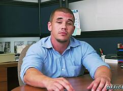 Gay football teen earns bonus through sex.