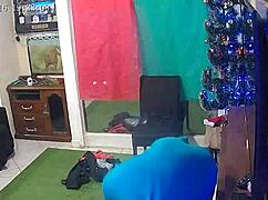 Latina wife gets fucked by friend in intense interracial scene.