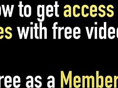 The fringe haired blonde nina kayy dildo fucks herself on a couch