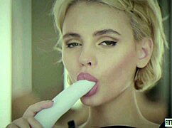 Czech Hottie Sabrisse Fingers Her Tight Asshole In A Stockings Shop