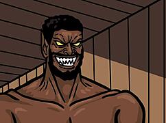 Isiah Maxwell, how does a huge cock vampire dominate his submissive servant?