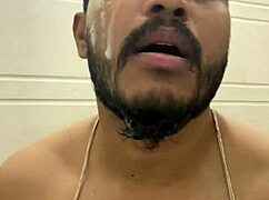 Put in my face and swallowed it all. Watch me take that big cock deepthroat.