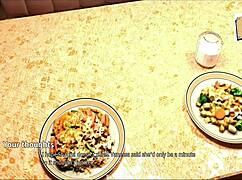 Chatting with gorgeous pink-haired milf in web chat