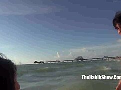 Stefania Mafra licks toes during phat booty fuck fest with Derek Anthony.