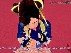 want to see chun-li give a blowjob on the street?