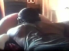 Ebony Girlfriend Bent Over in Doggystyle Orgasms with Boyfriend