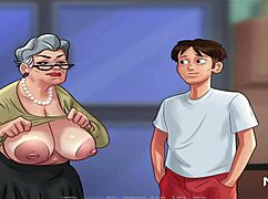 Overwhelmed with desire, I beg you to touch my breasts