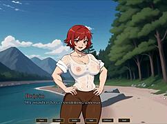 Tomboy Love in Hot Forge Hentai Game Ep 5. Risky Outdoor Doggystyle Near Strangers!