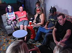 Milf Wife Fucked Hard At Fetish Party