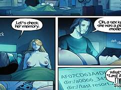 last resort robot sex dolls engage in threesome fucking