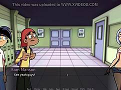 Hot goth girlfriend masturbating uncensored in amity park parody