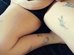 Hey, I'm getting fucked doggystyle while talking to my husband on the phone.