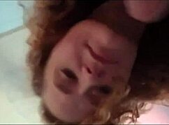 Curvy Redhead BBW Deepthroats Big Cock Early Morning