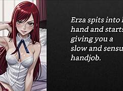 Faygrey Mistress Teases Erza's Slave With Joi