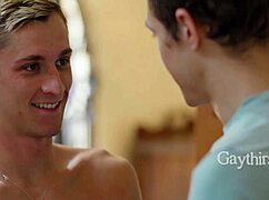 Intense Gay Virgin Defloration