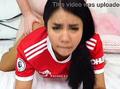 Oh, This Asian Beauty Gets Creampied After Riding!