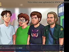 Summertime Saga 155: Erotic Cartoon Anime Hentai Adventure with Detailed Scenes and Characters