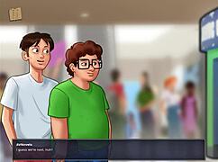 Summertime Saga 155: Erotic Cartoon Anime Hentai Adventure with Detailed Scenes and Characters